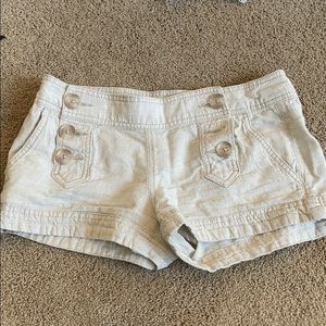 Express khaki shorts